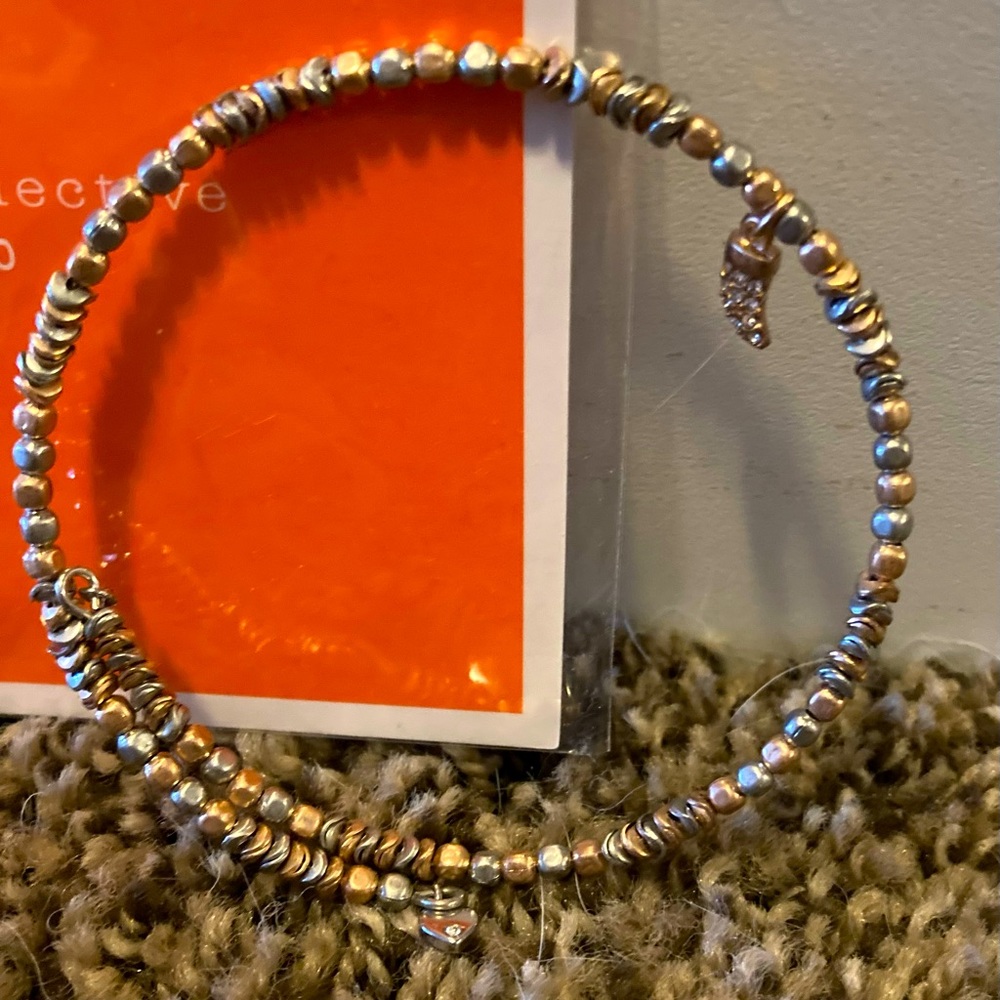 Stella & Dot mixed metal bangle - new